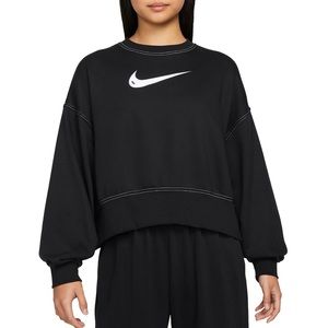 Nike Women's Sportswear Swoosh Cropped Sweatshirt NWT